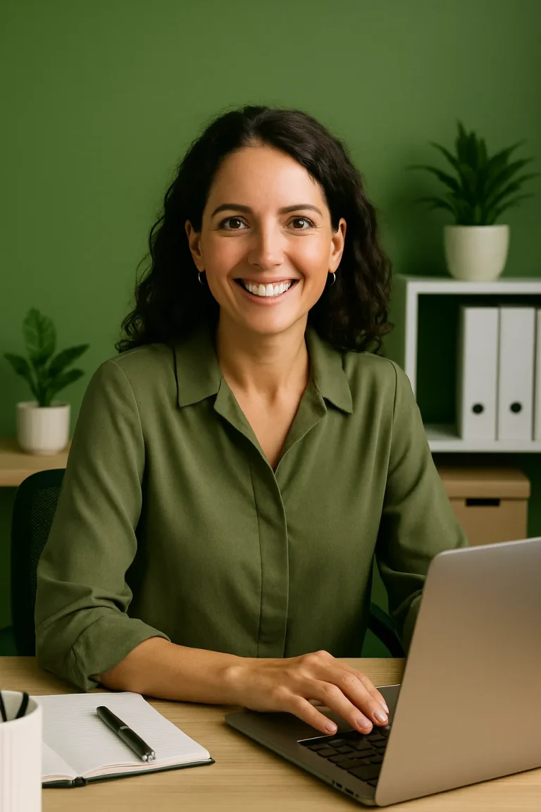 Mujer que Recuperaro el control de su vida y carrera